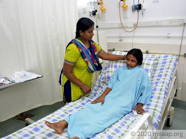 Help 8-year-old Devadharshini fight a severe brain condition