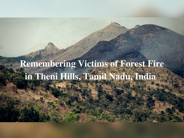 Remembering Victims of Forest Fire in Theni Hills, Tamil Nadu, India