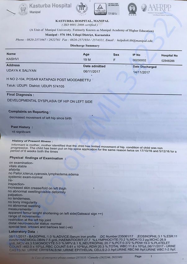 Medical report