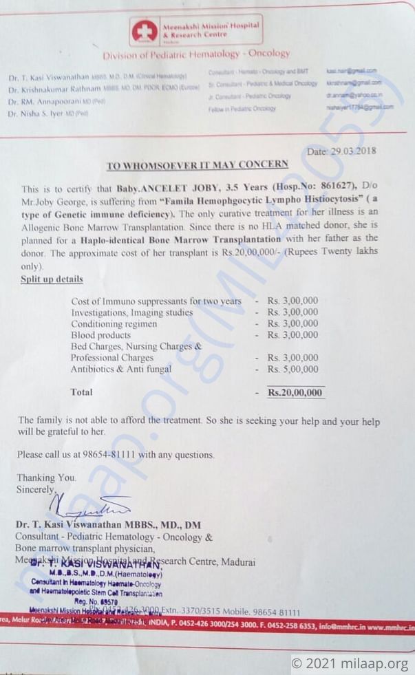 Estimation Letter