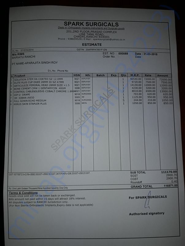 Estimate