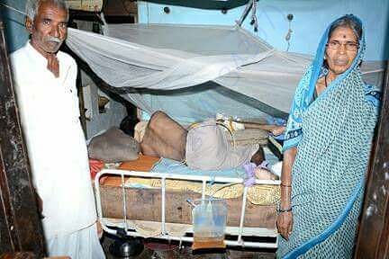 Please help him to live his basic livelihood by earning his own bread
