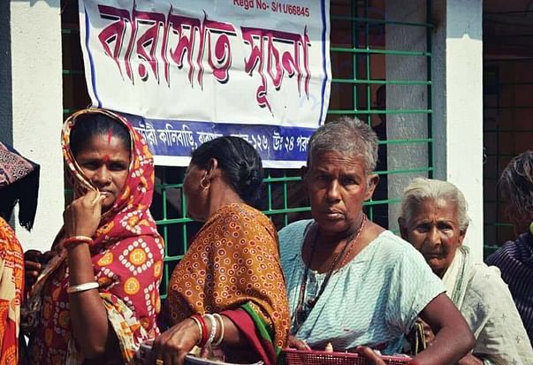 it's our NGO, BARASAT SUCHONA, who has taken the responsibility