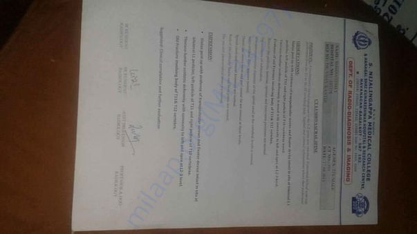 Please go through all the supporting documents which will convince you