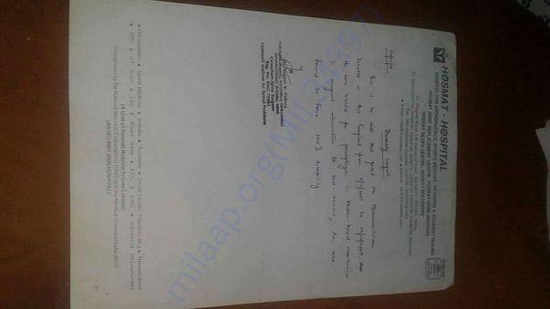 It's our humble request to please help him to regain the lost life