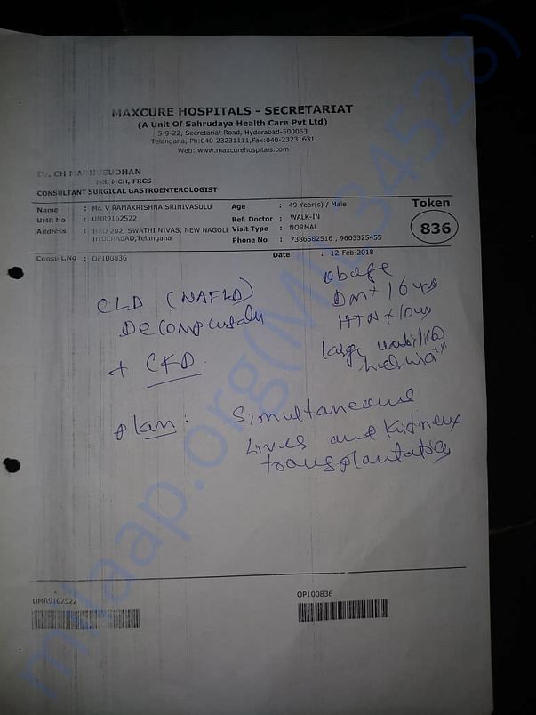 Prescription 1