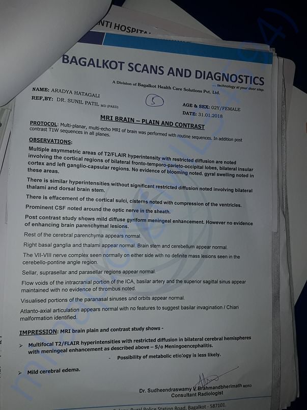 MRI REPORT