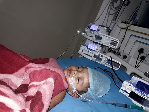 Save 2 Year Old Aaradhya Who Is In Coma And On Ventilation Support.