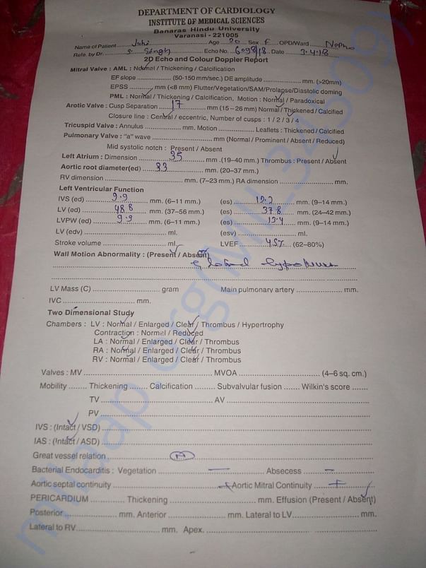 Medical Report