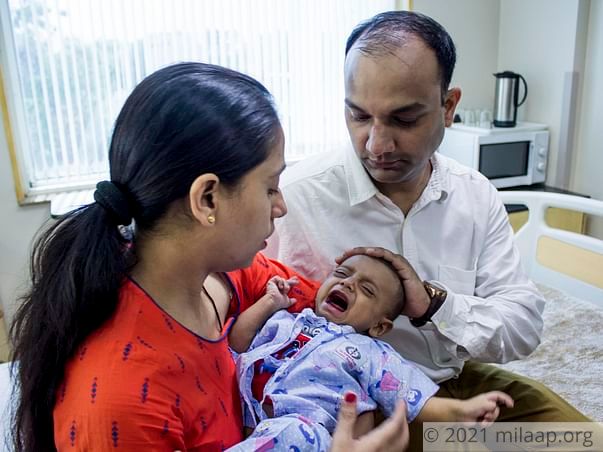 This 3-month-old baby needs a liver transplant to survive