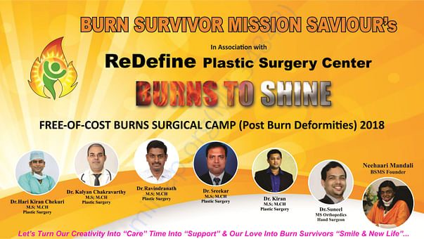 Burns Surgical Camp Poster