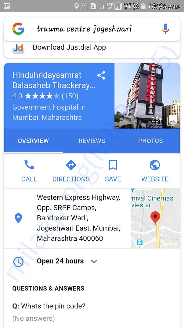 Hinduhrudaysamrat Hospital