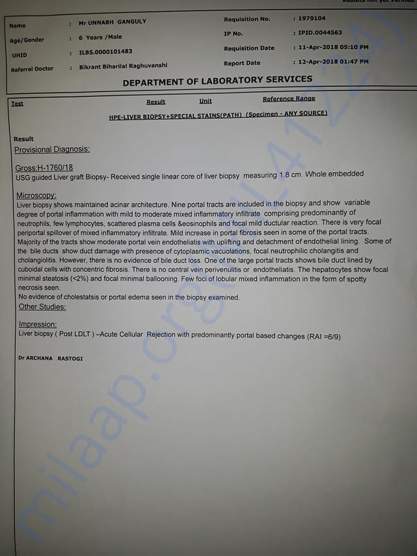 LIVER BIOPSY REPORT- 12.04.18