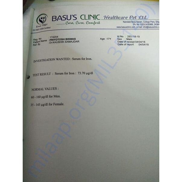 Medical Report