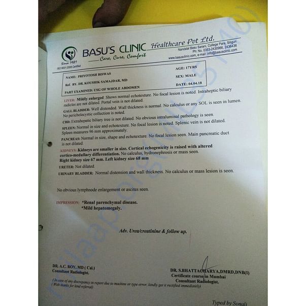 Medical Report