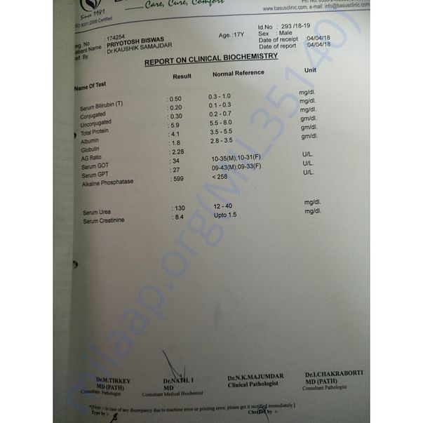 Medical Report