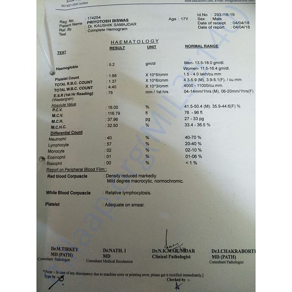 Medical Report