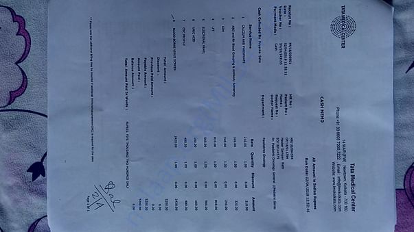Blood test