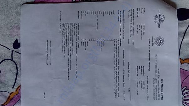 Pathology report