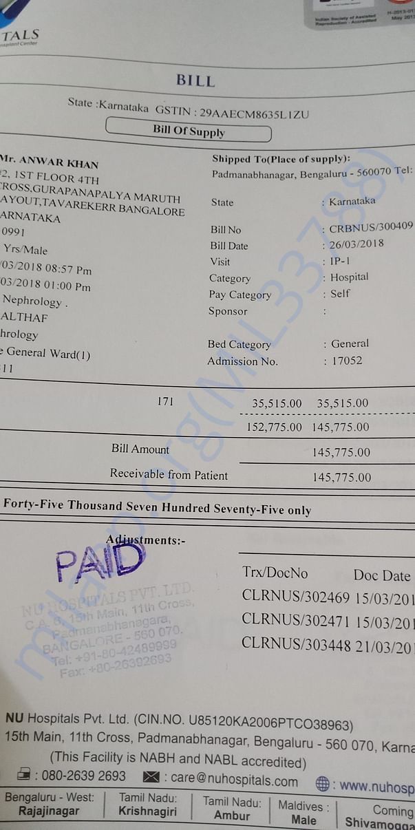 Medical Bills