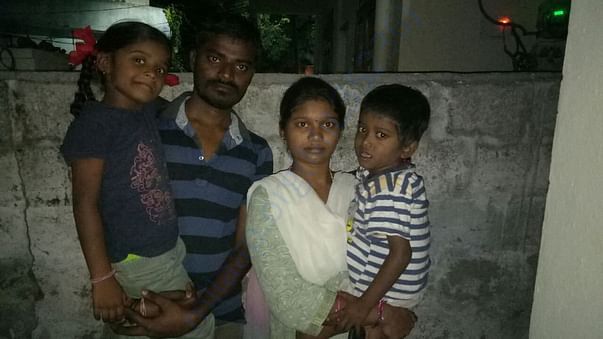 Looking after her kids all by herself post her husband collapse