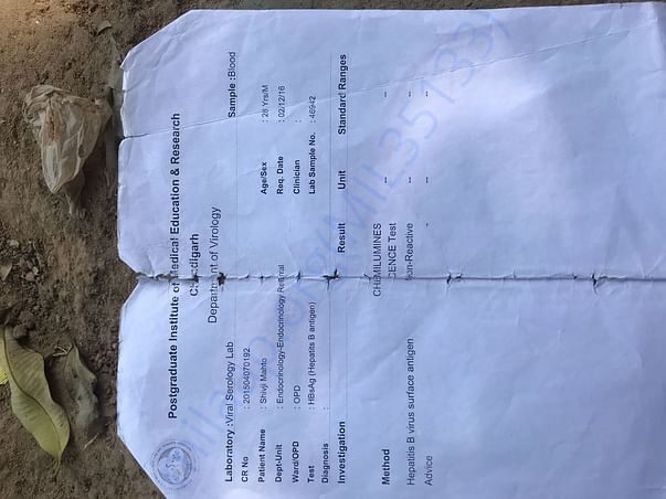Medical reports issued by PGI