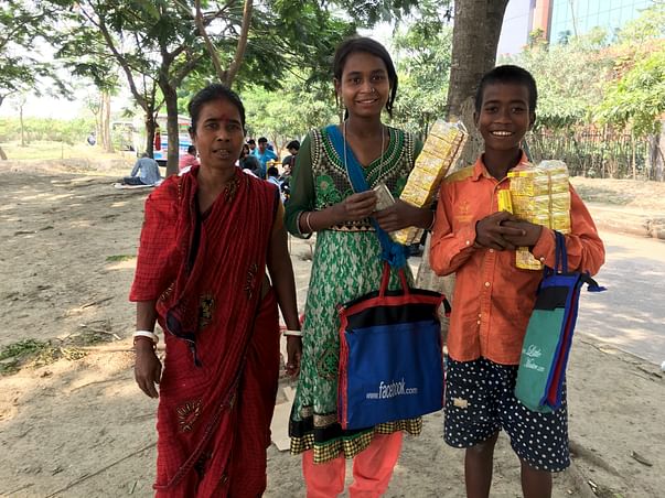 Help to build a home for two homeless children and their mother