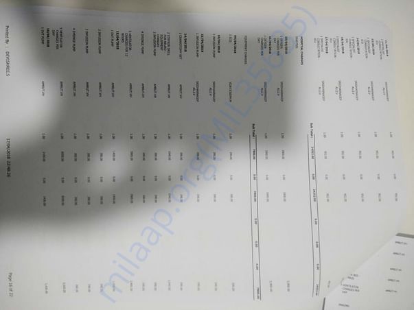 Medical bill