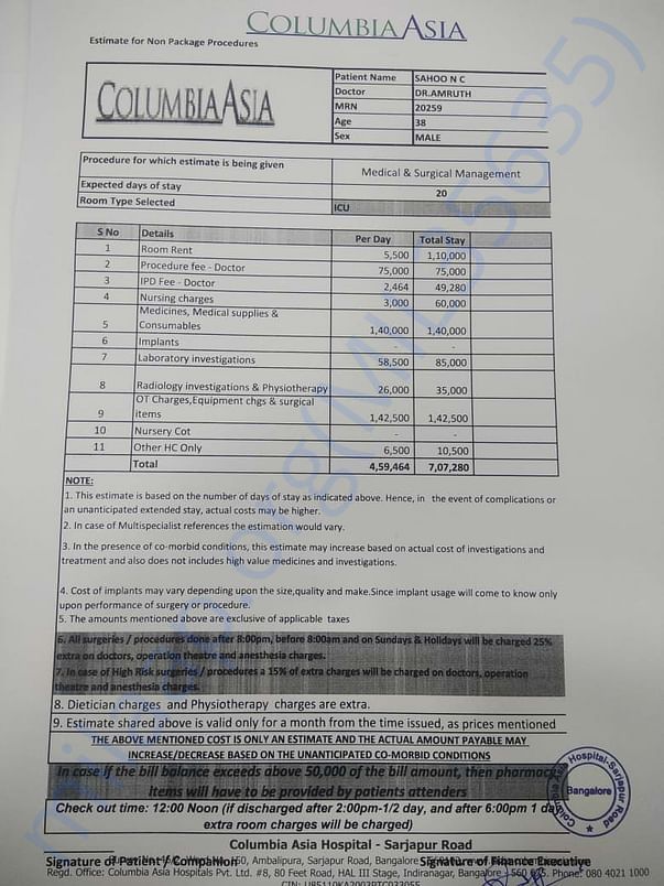 Medical Estimations