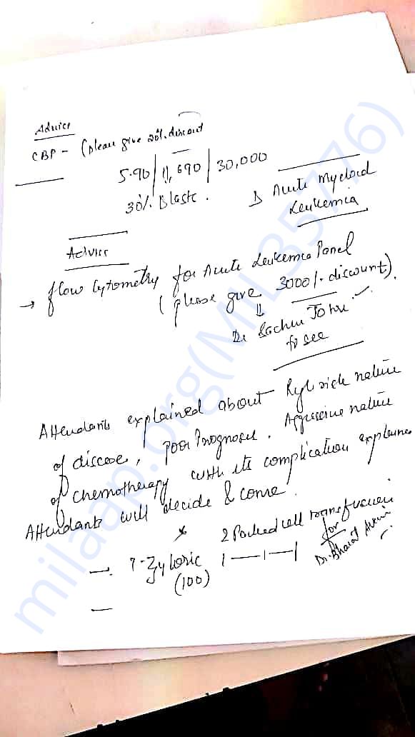 Doctor report