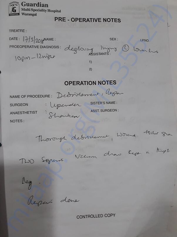 case sheet