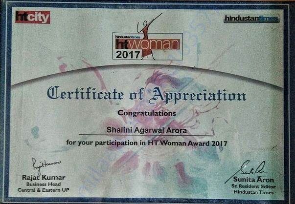 Hindustan Times Awardee