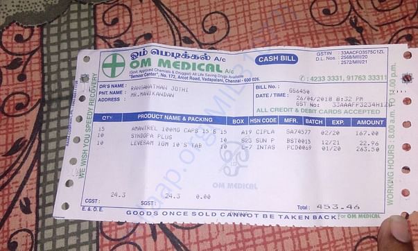 Medicines bill
