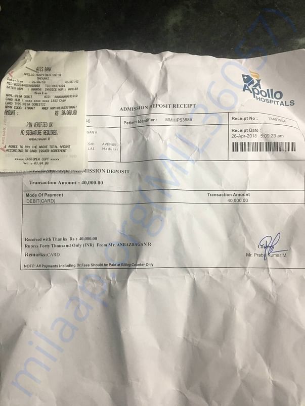 Medical Receipt 2