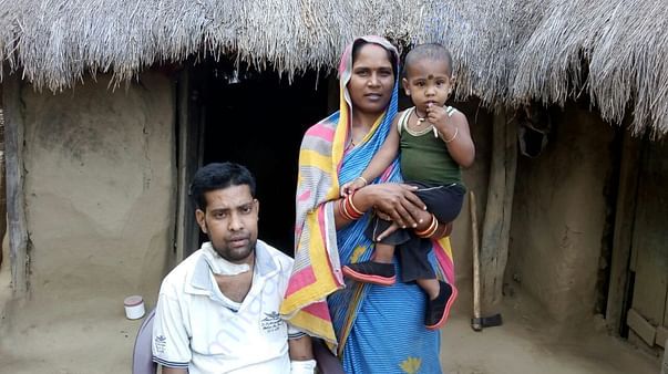 Mr Narayan and his family