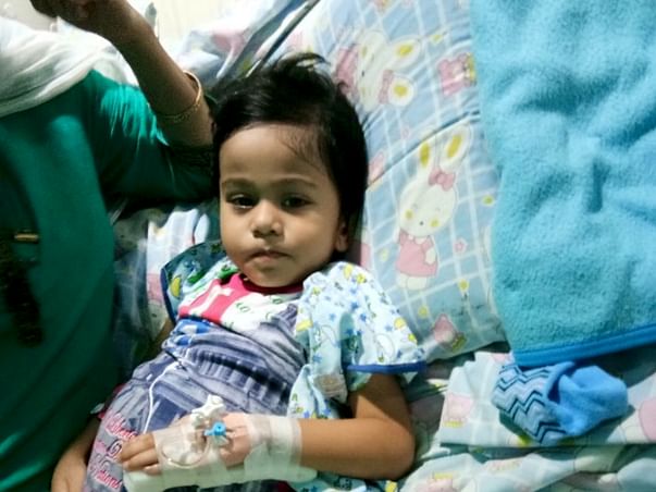 Help 2.5-Year-Old Udipta Fight Cancer