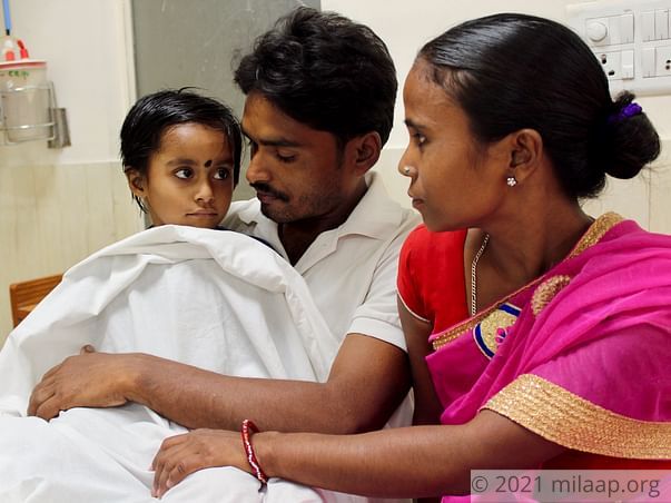 Labour Who Earns Rs 200/Day Needs Rs. 2 Lakhs To Save His 6-year-old