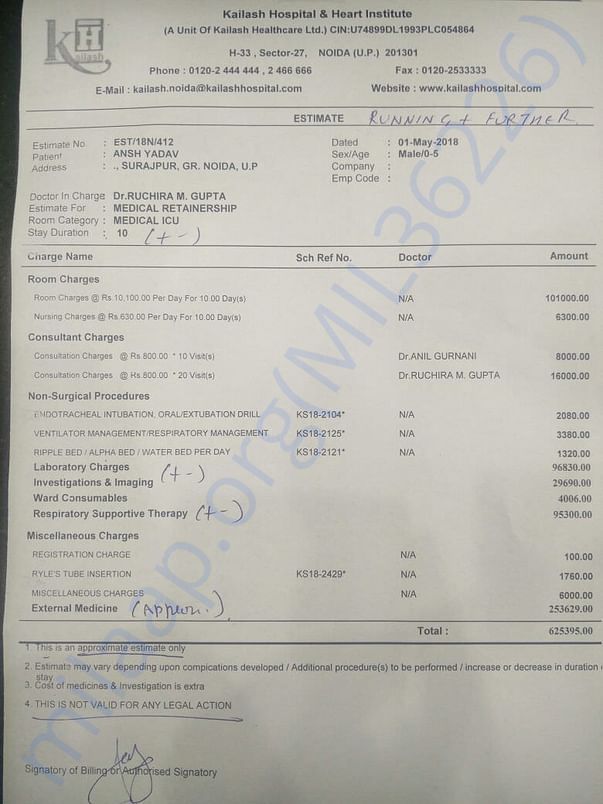 Medical Bill
