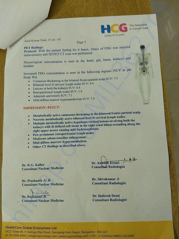 CT Scan report 3