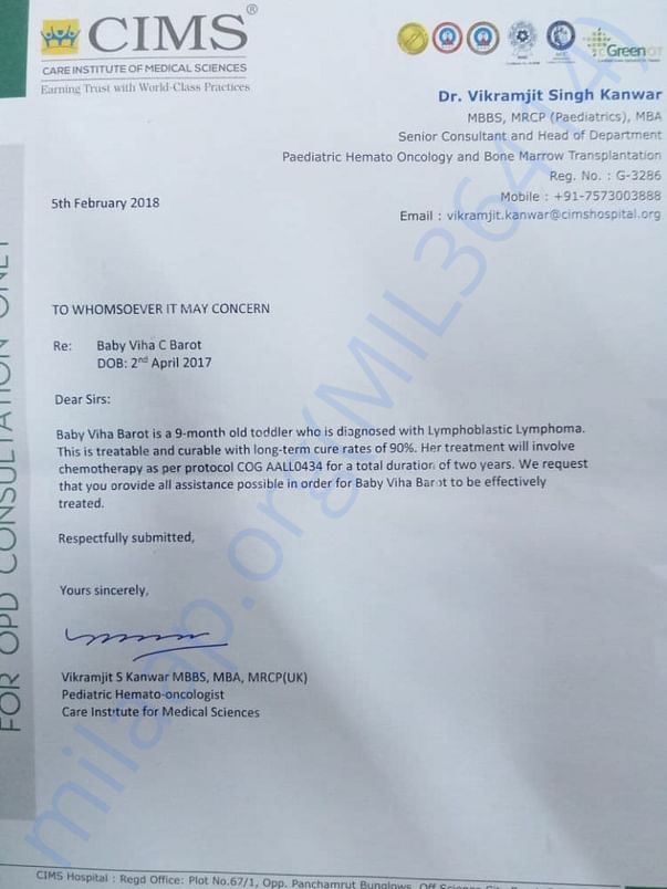 Doctor's Report
