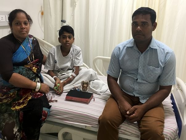 Fisherman and Wife Skip Meals To Save Son From Cancer