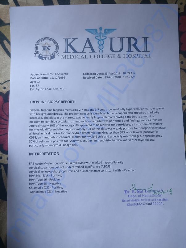 Medical report 2