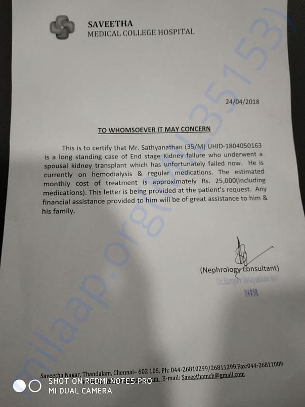 Letter from Doc