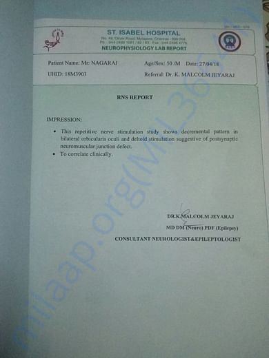 Medical reports