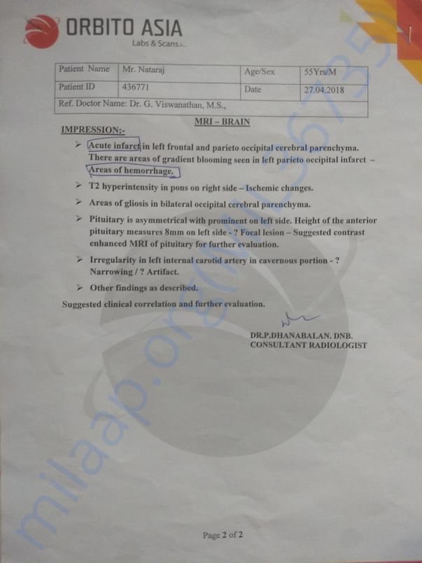 Scan reports