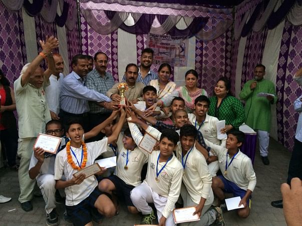 our cricket sports event for deprived