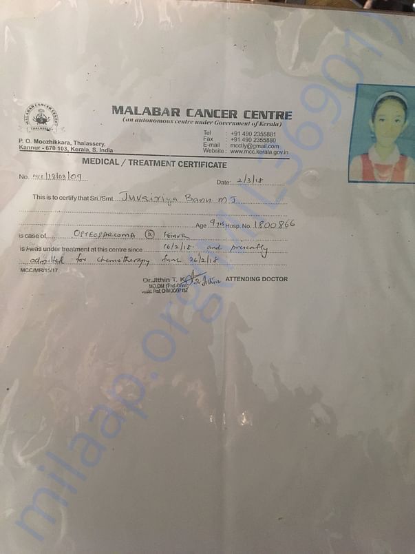 Medical certificate