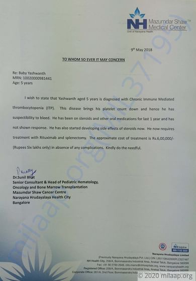 Estimation letter