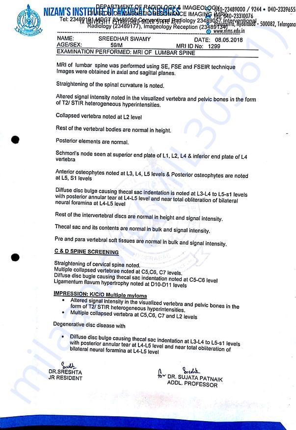 MRI Report
