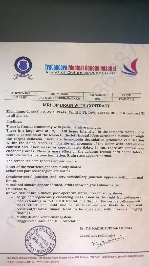 Doctor report
